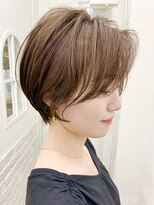 【前髪長めショート】【水越】