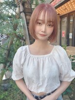 グロウ 秋葉原(grow) ハイトーンボブ×シースルーバング_gaa3429
