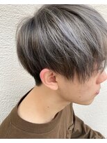 ジィップクリニカ(Zip clinica) メンズシルバーグレージュ 担当近森