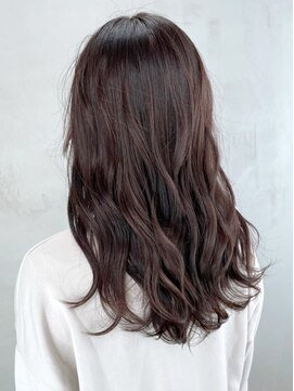 アイティーバイアルバム 藤沢店(IT by ALBUM) ほんのりラベンダーロング_メルティカラーくびれヘア_ba359931