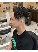 【LUDLOW BLUNT】田村真也 サイドパート ゆるパーマ エロパーマ
