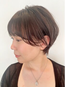 コワファースト 大分(COIFF1RST) ナチュラルショートボブ