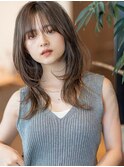 レイヤーカット/小顔レイヤー/似合わせカット/髪質改善/20代30代