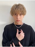 【恵比寿roro】メンズハイトーンカラー×ベージュ
