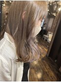 インナーカラー/グレージュ