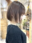 小顔に見える!ショートヘア