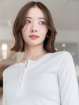 イオ 本厚木(io) 20代30代大人かわいいレイヤーボブくびれかきあげ前髪小顔