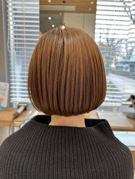 ヘアーアンドメイク アシュレ(Hair&Make assur'e) ハイトーンツヤボブ