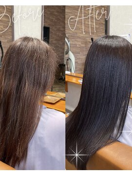 ルスリー 岐阜店(Lsurii) 髪質改善カラー