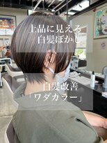 バグジー 黒崎(BAGZY) 白髪ぼかし「白髪改善ワダカラー」