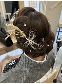和髪×フィンガーウェーブ