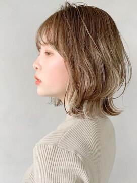 リヤン 表参道(lyann) ★20代30代40代◎艶感サイドバングメルティカラー#200f0109