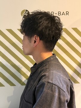 バーバーバー アカバネ(BARBER-BAR AKABANE) 女性ウケ×清潔感 ローフェードスタイル#3