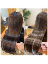 ELMTOKYO　オススメメニュー！ 縮毛矯正+カラー+髪質改善トリートメント！池袋で叶う憧れの艶髪に！