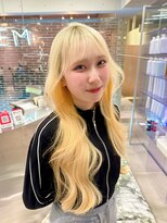 ジェム(GEM) 《RIHO》ホワイトブロンドhair^^