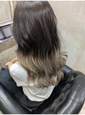 グラデーションカラー＊グレージュ