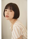 【ラウンドバングミニボブ】