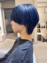 クレビアテン(CreBiA ten_)&nbsp;メンズカラー　ブルーブラック　ネイビーカラー