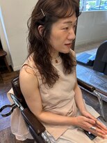 コラン 中目黒(collan) ロング パーマスタイル