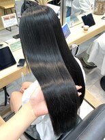 ラック 本厚木店(LUCK)&nbsp;地毛風でも垢抜け！艶感ブラックヘア