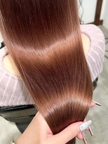 ラック 表参道(LUCK) ピンクベージュ/ピンクブラウン/ツヤ髪ハイトーン/ベージュ