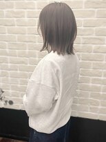 ヌーベス 神崎川(nubes)&nbsp;切りっぱなしウルフ風ボブ