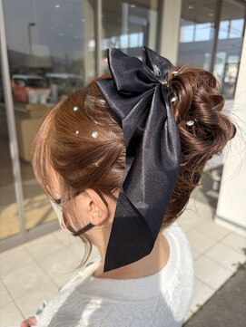 サラ ビューティ サイト 春日(SARA Beauty sight) 【ヘアアレンジ】ふわ盛り♪アップスタイル/ガーリー