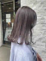 ロマリア(Lomalia)&nbsp;Lomalia表参道ケアブリーチダブルカラーグレージュ