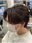 フェザーパーマメンズパーマニュアンスパーマ毛流れパーマ眉毛