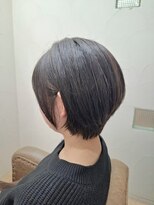 ロマン バイ ルームス(浪漫 by ROOMS) 耳かけしてもかわいい!ショートボブ【浪漫byROOMS小西】