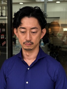 スウェル 押上店(Swell) MEN’S/リバースセンターパート/ニュアンスパーマ/錦糸町駅