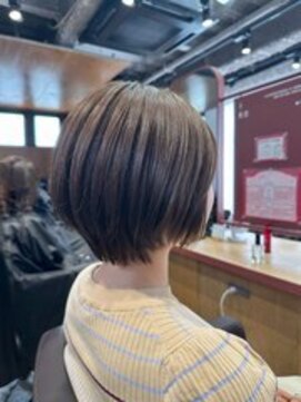 イロ ジェイアール JR奈良店(IRO) 夏のショートボブ/こっくりブラウン/ドライでおさまるショート