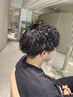 【メンズ限定】【無造作×色気】ツイストスパイラルパーマ¥20500→¥13500
