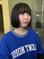 ウタ&nbsp;大通×切りっぱなしボブ×グレーブラック