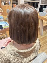 リッカ たまプラーザ(Lycka)&nbsp;ボブオリーブグレージュカラー30代