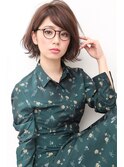 『mafola徳島』大人キレイ★外ハネワンサイドミディ