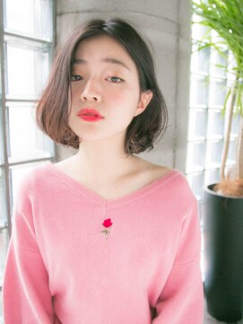 リリアン 青山(relian) ふんわりbobでフェミニンスタイル♪relian青山☆