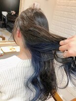 ルルカ ヘアサロン(LuLuca Hair Salon) LuLucaお客様☆ スナップ  インナーブルー