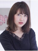 【aL-ter cherie  小顔カット◎大人ふんわりミディボブ
