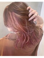 オル バイ ヘッドライト 松戸店(OLu by HEADLIGHT)&nbsp;インナーハイライト×ピンク