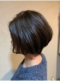 ショートヘア秋冬マットカラー