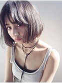 大人かわいいハイライトグレージュ