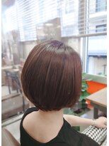 ヘアアンドメイク イムス(hair&make imus) 【imus】ショートボブ