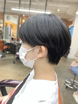 ベルクープス 天王寺店(Belle Coupes) 【Bellecoupes】足立美佐恵 ハンサムショート 小顔 丸みショート