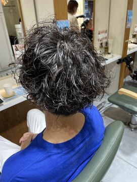 ネオリーブカフ 鶴ヶ峰店(Neolive caff) ツイスパ×ショートマッシュ メンズスタイル