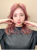 ペールピンク+韓国風ヘア 松永幸征