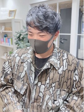 モリオフロムロンドン 松戸店(Morio from London) 【松戸 岩口】ネイビーブルー韓国マッシュショート