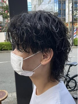 クオル 立川(QOL) 無造作パーマ波巻きパーマ波巻きスパイラルパーマツーブロック