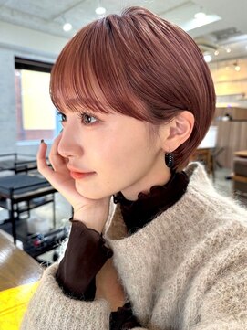 ガーデン タチカワ(garden tachikawa) ショート/似合わせ/イメチェンヘアスタイル/レッドブラウン