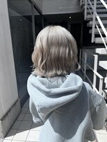 アソビ 表参道(ASOBI) ハイトーン ホワイトベージュ ボブ